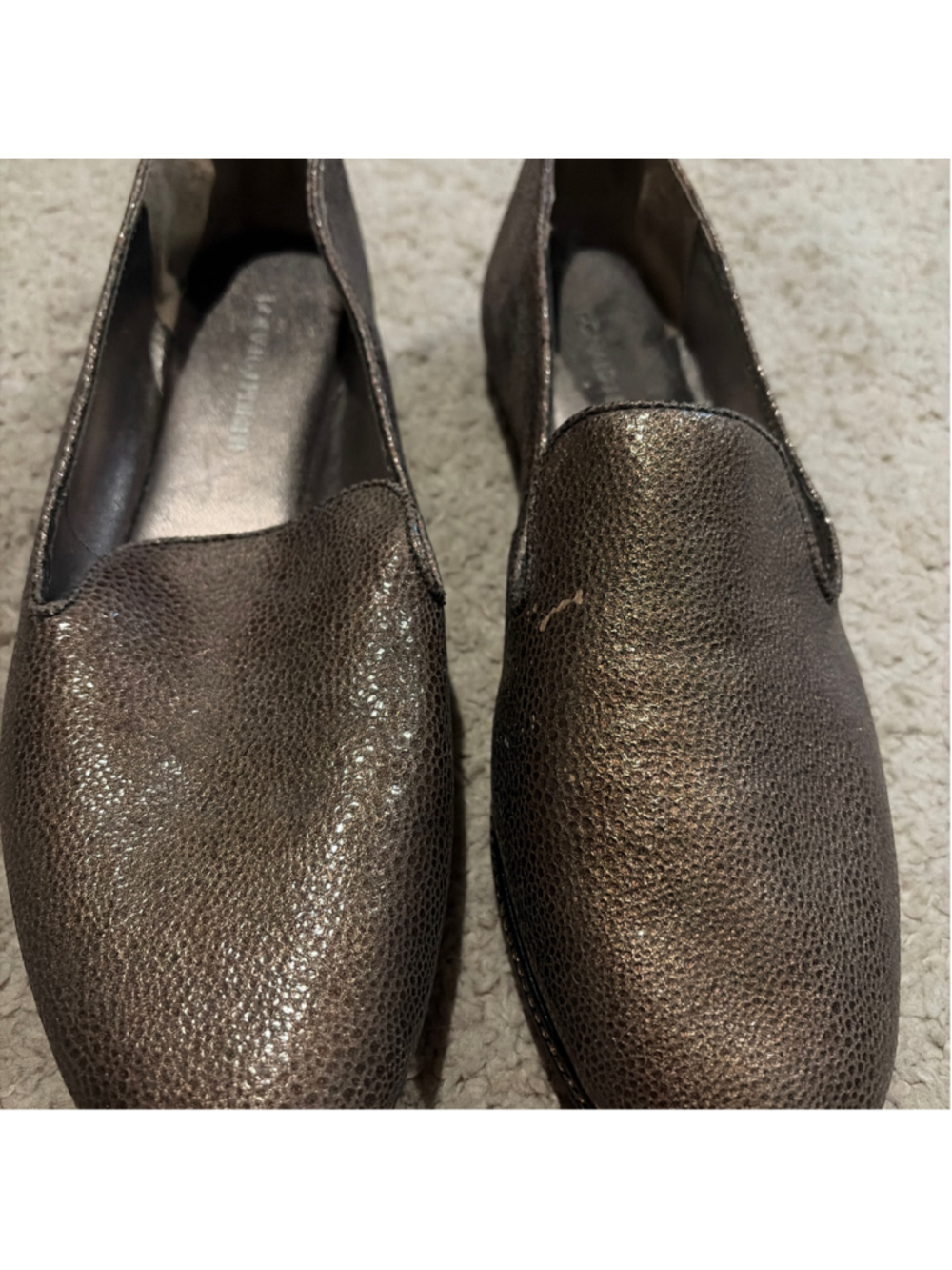 Donald J Pliner loafer with crystals- size 10